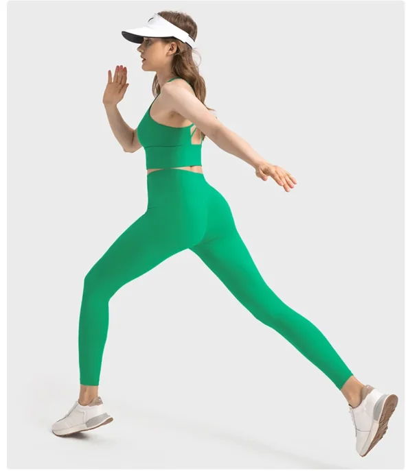 Womens Clothing Somatic YOGA Wear Outdoor Jogging Women'S Pants Fitness Leggings Elastic Shaping Sport Tights High-Waisted Workout Trousers - Image 4