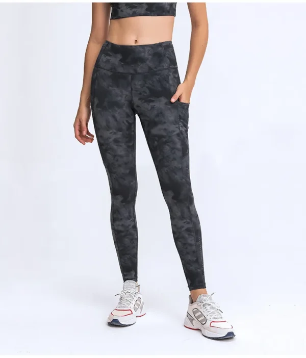 Leggings Women's Pants Gym YOGA Wear Sport High Waist Tights Sportswear Outdoor Jogging Breathable Elastic Seamless Leggings