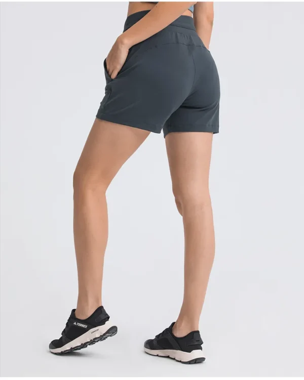Somatic YOGA Wear Gym Womens Clothing Shorts Leggings Outdoor Jogging Yoga Fitness Sport Cycling Shorts High Waist Breathable Sportswear - Image 3